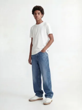 JACK&JONES - JJEORGANIC BASIC TEE SS O-NECK NOOS JNR White - Gr. - 164