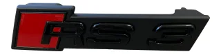 Original Audi Black Edition RS3 8P 8V Emblem Schriftzug Schwarz Kühlergrill