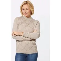 Witt Strickpullover Pullover Langarm Ajour