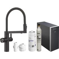 Blanco Küchenarmatur Trinkwasserarmatur Choice Icona + Kühl- & CO₂-Einheit Choice.All 6 in Armatur, Sprudel, kochend, still, gefiltert, 2 Auslässe
