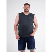LERROS Muskelshirt Sportliches Baumwoll-Tanktop mit O-Neck, große Größen