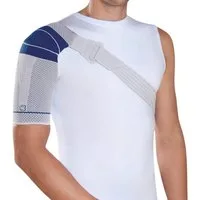 Bauerfeind Schulterbandage OmoTrain S links und rechts Farbe: Titan