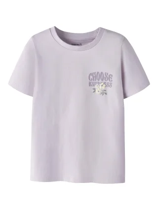 NAME IT - NMFDARTIANA SS TOP Lavender Fog - Gr. - 104