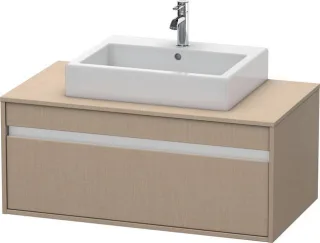 Duravit Ketho Konsolenwaschtischunterbau wandhängend Leinen Matt 1000x550x426 mm - KT669507575 KT669507575