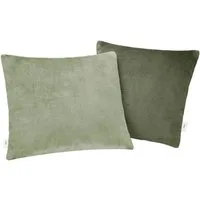 s.Oliver Dekokissen double soft Kissen s.Oliver, Kissenhüllen ohne Füllung, 2 Stück, mit samtig weicher Oberfläche