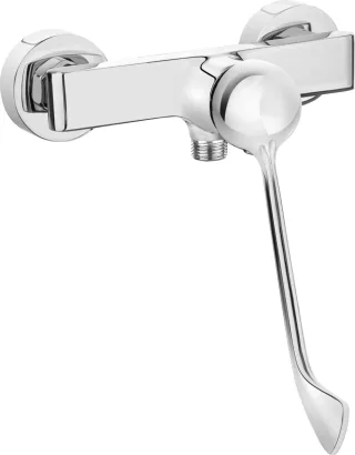 Neuesbad Serie 630 VITAL Brausearmatur, mit Klinikgriff, mit Temperaturbegrenzer, Chrom NB1DEBGAH040C1