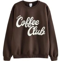 Next Sweater Sweatshirt mit Schriftzug „Coffee“ (1-tlg)