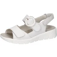 Waldläufer K-ADEA Sandale Sommerschuh, Keilsandalette mit Klettverschlüssen, K-Weite