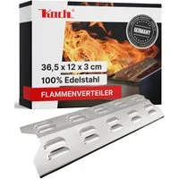 Koch Grillerweiterung Flammenverteiler Edelstahl 36,5 x 12 cm für einige ENDERS Chicago