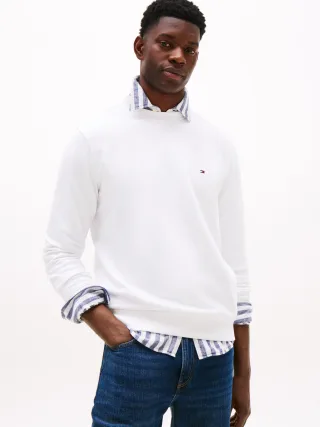 ESSENTIAL TERRY CREWNECK White - Gr. - M