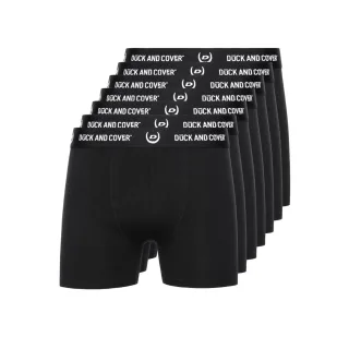 Duck and Cover - "Anvilli" Boxershorts für Herren(7er-Pack) (Schwarz)