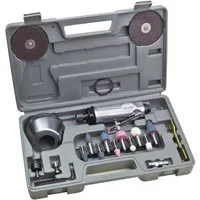 DEMA Trennschleifer Druckluft Trennschleifer- Polier - Set 20 teilig