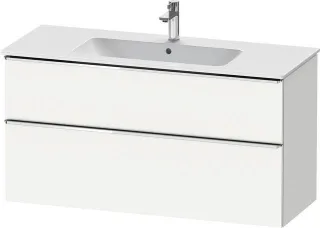 Duravit D-Neo Waschtischunterbau wandhängend Weiß Matt 1210x462x625 mm - DE4364010180000 DE4364010180000