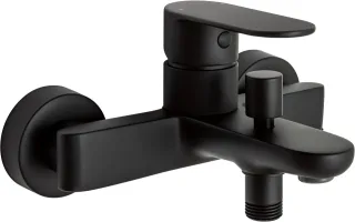 Neuesbad Serie 100 Wannenarmatur ohne Brauseset, schwarz matt NB1DEBGA_N10M1