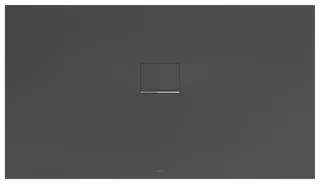 Villeroy & Boch Duschwanne Squaro Infinity (1690SQI2) 1600x900x40mm Quaryl Anthracite UDQ1690SQI2V-1S