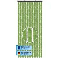 Bestlivings Insektenschutz-Vorhang Chenille viele Größen/Farben, geräuschlos, luftdurchlässig, wetterfest, langlebig, Made in EU