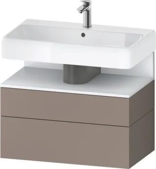 Duravit Qatego Waschtischunterbau wandhängend Basalt Matt 790x470x590 mm - QA4394018430000 QA4394018430000