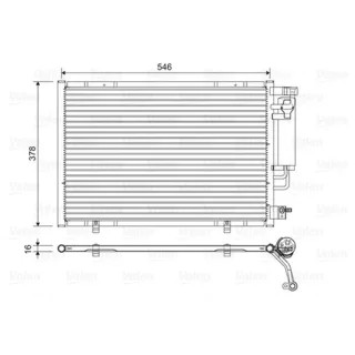 Valeo Klimakondensator Ford Fiesta 6 822613