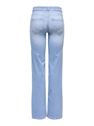 ONLY - ONLBLUSH MID STRAIGHT DNM REA828 NOOS Light Blue Denim - Gr. - 32