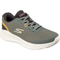 Skechers GO WALK NOW-VILIGENT Sneaker Schnürschuh, Halbschuh, Freizeitsneaker mit verstärkter Kappe