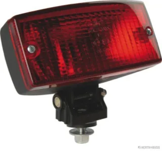 HERTH&BUSS Nebelschlussleuchte, P21W schwarz/rot - 81695021