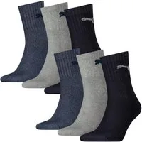 PUMA Socken 6 Paar Puma Short Crew