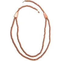 COLLEZIONE ALESSANDRO Lange Kette Gina, aus Holzperlen