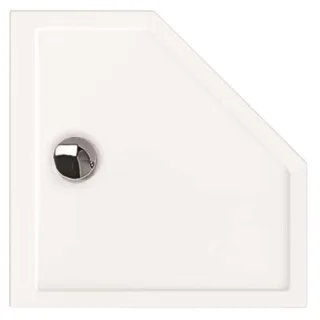 Hoesch Samar 5-Eck-Duschwanne 4461.010 90 x 90 x 2,5 cm, weiß, ultraflach
