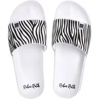 Robin Ruth Slipper-Damen Slipper Damen Slipper Sandale mit flacher Sohle - Badeschuhe Badelatschen
