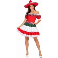 Funny Fashion Kostüm Mexikanisches Kostüm 'Senorita Bonita' für Damen