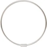 Ekershop Duschvorhangstange Alu Ringstange Silber Chrom Rund Ø 80 cm Winkelstange für Duschvorhang, Ø 800 mm, Fixmaß, Wandmontage, Verschraubt, Aluminium, für Duschvorhang ohne Duschvorhangringe, auch als Umkleiderkabine
