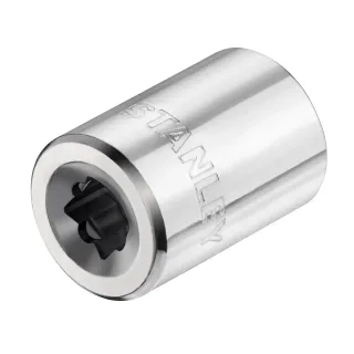 STANLEY 1/4 Zoll 6-Kant Stecknuss 14 mm mit MaxiDrive-Profil - STMT86114-0