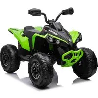 BoGi Elektro-Kinderquad Can-am ATV Quad Kinderfahrzeug Elektrofahrzeug 2x200W Motor 24V 7Ah, Fahrspaß für Kinder mit Stil – Can- Am Renegade 24V 7Ah, Ledersitz