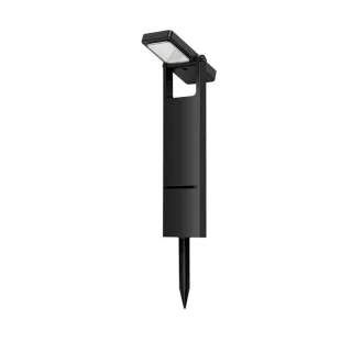 Elfeland Outdoor Solar-Powered Garden Path Lamp Courtyard Light Landscape Lawn Light With 2-Level Brightness IPX4 Waterp