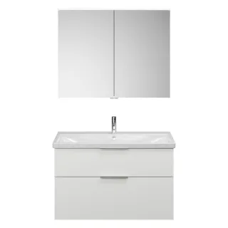 Burgbad SET Eqio Weiß Hochglanz/Alpinweiss, SFAN103F2009C0001 SFAN103F2009C0001