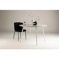 BOURGH Esstisch PLAZA runder Esstisch ⌀120x75cm - Esszimmertisch / Küchen Tisch beige