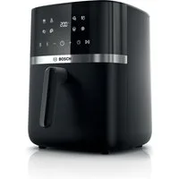 BOSCH Heißluftfritteuse Air Fryer Serie 4, MAF462B0, 6,1l, 2 Heizelemente, 7 Programme, schwarz, 2050 W, Auftaufunktion, Korb/Gitter spülm.geeignet
