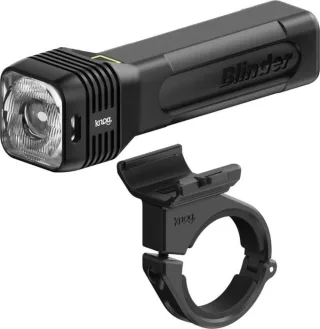 Knog Blinder 80 Lux Fahrradlampe StVZO weiße LED inkl. Lenkerhalterung schwarz