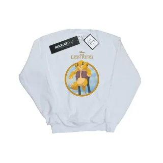 Disney - "The Lion King Show Simba" Sweatshirt für Damen (Weiß)