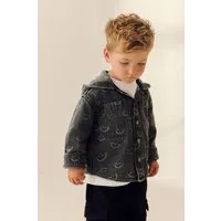 Next Jeanshemd Denim-Kapuzenhemdjacke (1-tlg)