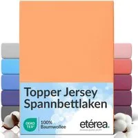 etérea Himmlische Qualität Spannbettlaken etérea Comfort Jersey Topper Spannbettlaken, Jersey, Gummizug: rundum, (1 Stück)