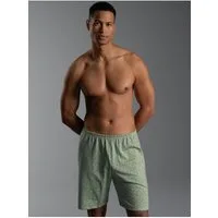 Trigema Bermudas TRIGEMA Pyjama Shorts mit Tetris Muster (1-tlg)