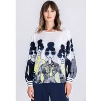 TUZZI Klassische Bluse mit elastischen Bündchen