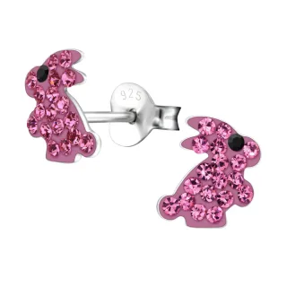 Hasen Ohrringe aus 925 Silber