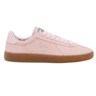 Lacoste - "Pro" Logo Sneaker für Damen, Leder, Flach (Pink)