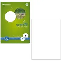 Staufen Schulheft STAUFEN Green Schulheft Lin6 A5 16 Blatt 90g/qm blanko