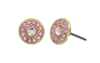 konplott - Ohrstecker - Spell on You pink/gold