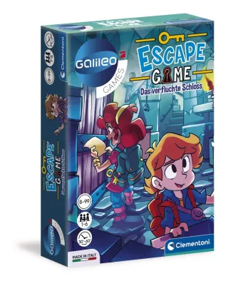 Clementoni 59225 - Escape Game: Das verfluchte Schloss
