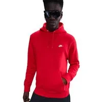 Nike Sportswear Kapuzensweatshirt M NK CLUB BB PO HOODIE mit Kängurutasche, Kurzarmdesign, normale Länge