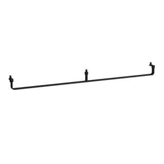 Laufen Handtuchhalter Reling LANI 1150 mm schwarz matt, H3811284500001 H3811284500001